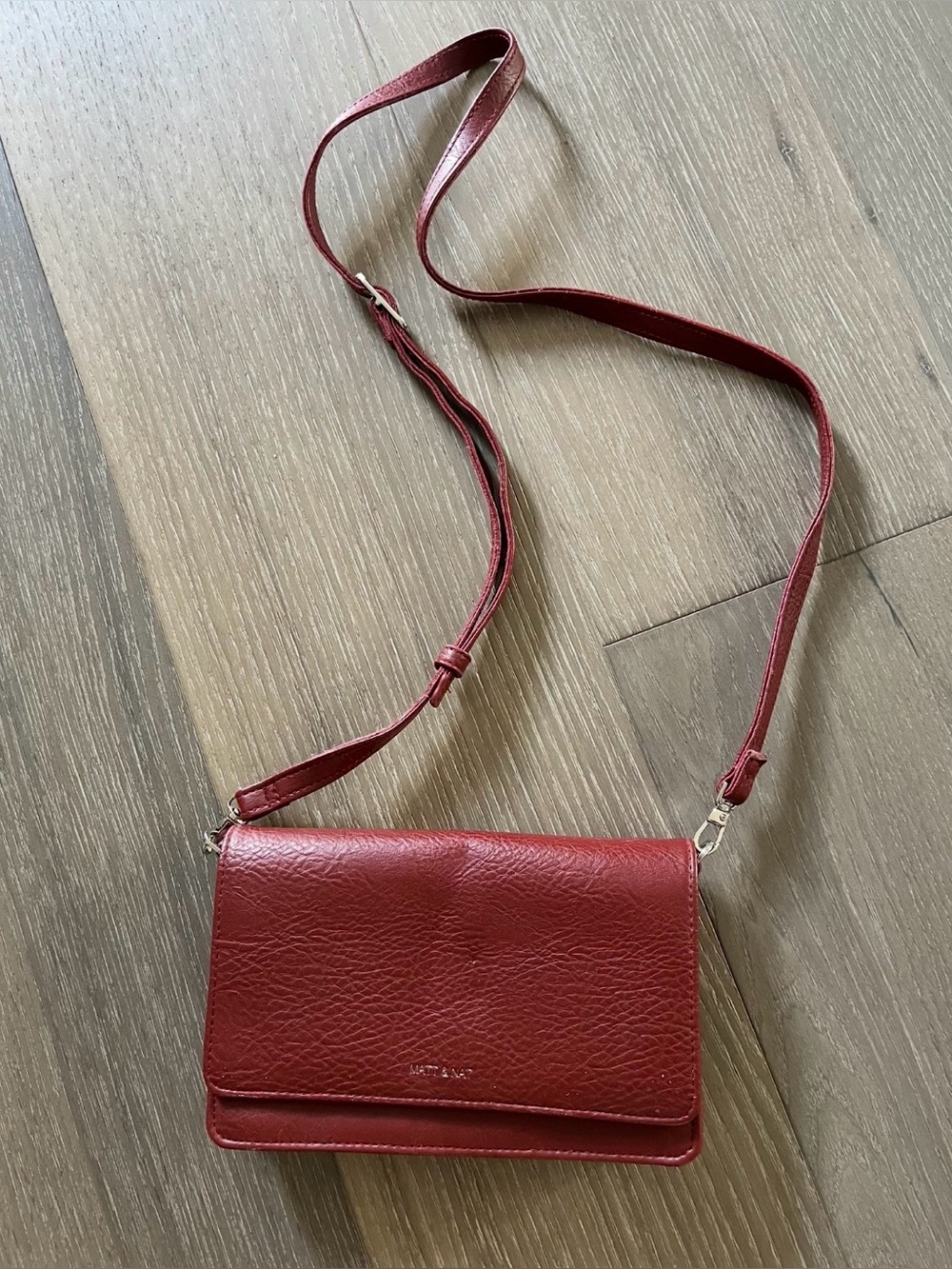 Mat and Nat Red Purse